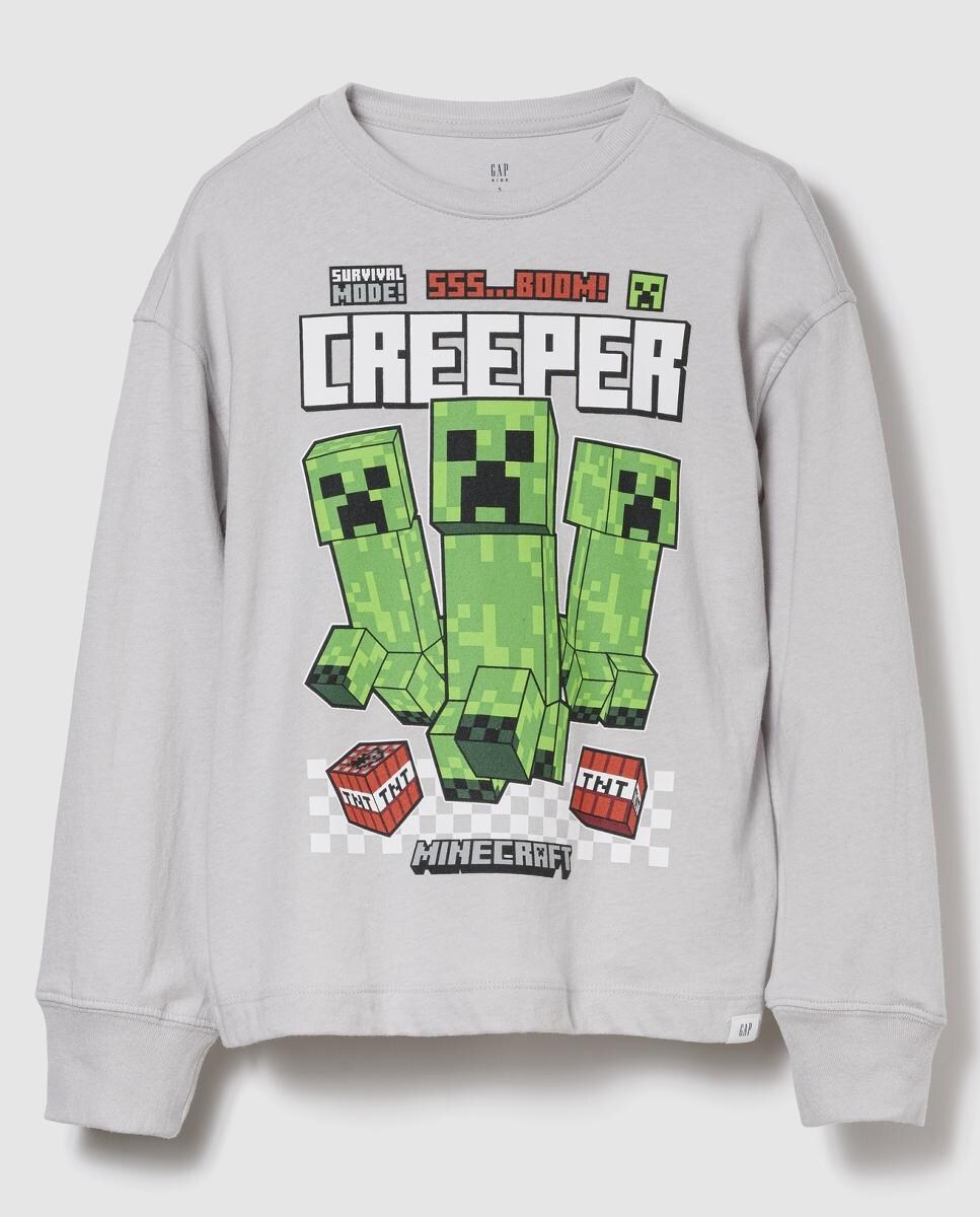 Camiseta de manga larga estampada de niño · Gap · El Corte Inglés