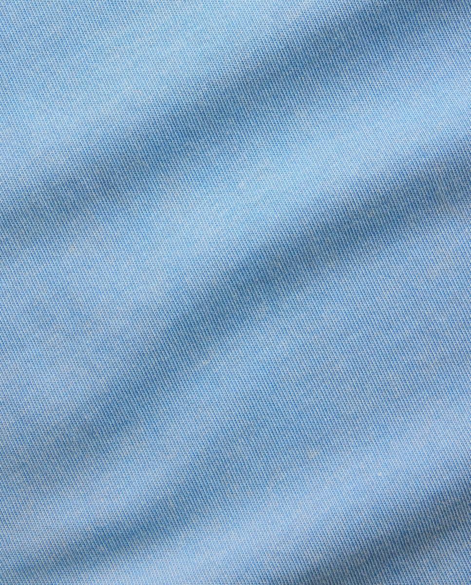 T-shirt Oversize em Algodão Suave Gap Azul-claro-3