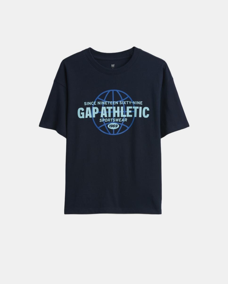 Imagem 0 de T-Shirt Gráfica com Logótipo
