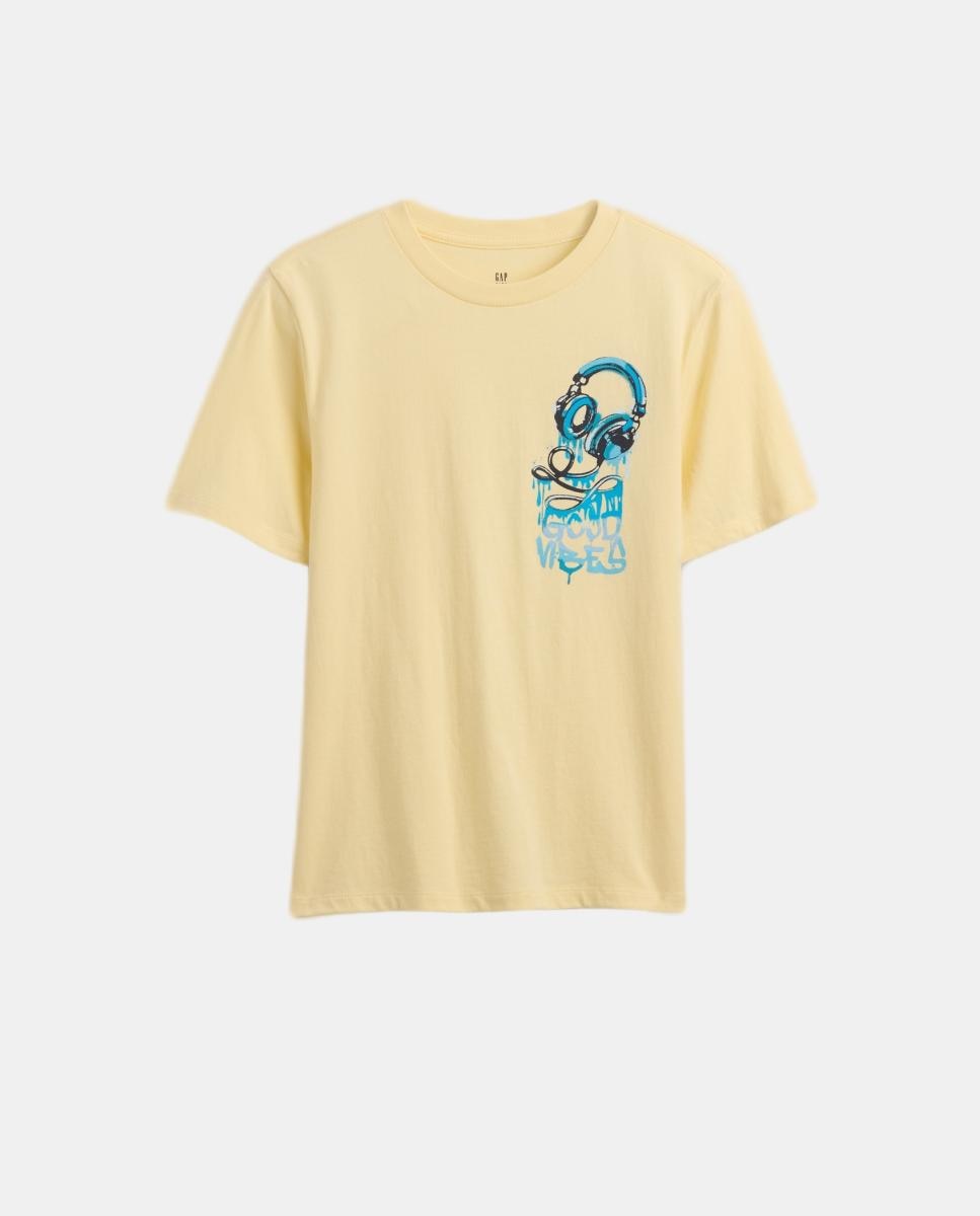 Imagem 0 de T-shirt Básica de Algodão Estampada