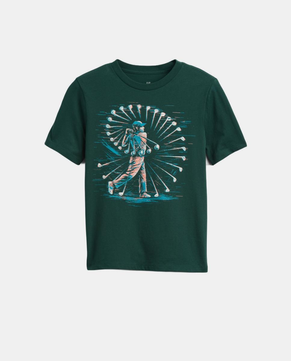 Imagem 0 de T-shirt Básica de Algodão Estampada