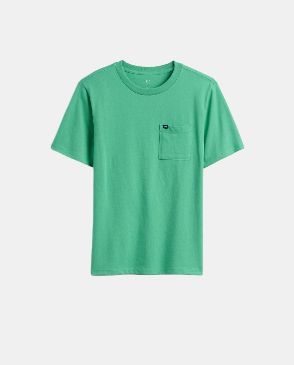 Imagem 0 de T-shirt de Manga Curta com Bolso