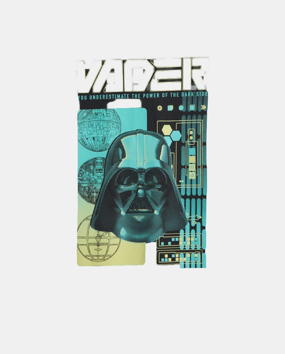 T-shirt Básica com Estampado Star Wars Gap Preto-3