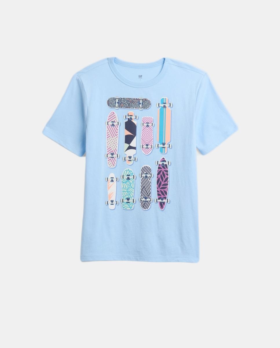 Imagem 0 de T-shirt Básica com Estampado