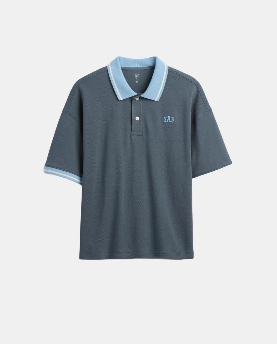 Imagem 0 de Polo Piqué Oversize de Criança com Logótipo