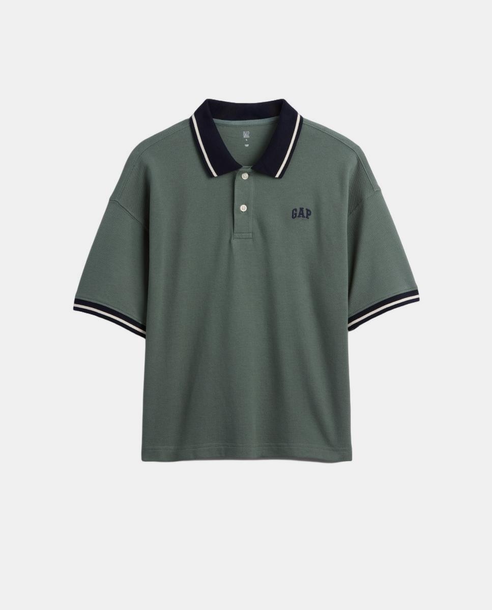 Imagem 0 de Polo Piqué Oversize de Criança com Logótipo