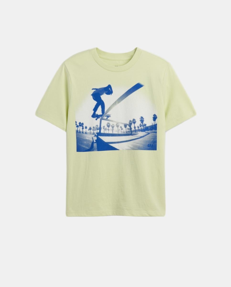 Imagem 0 de T-shirt Básica de Algodão Estampada