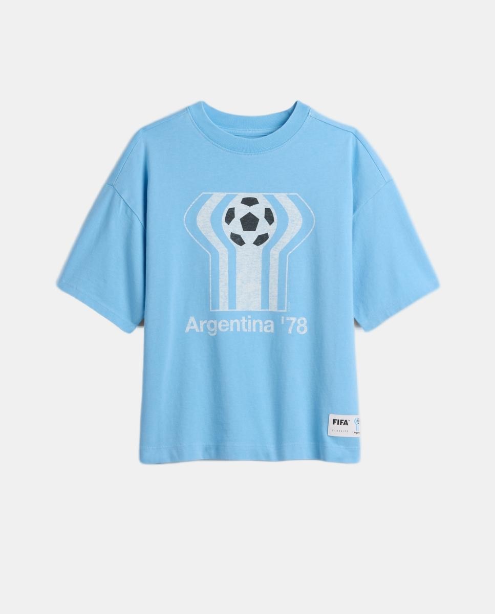 Imagem 0 de T-shirt Básica de Manga Curta e Emblema da FIFA