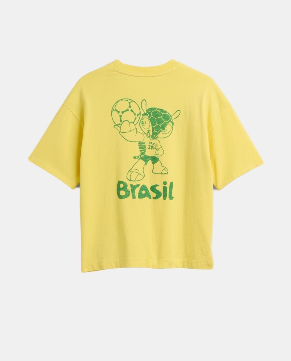Imagem 0 de T-shirt Básica de Manga Curta e Emblema da FIFA
