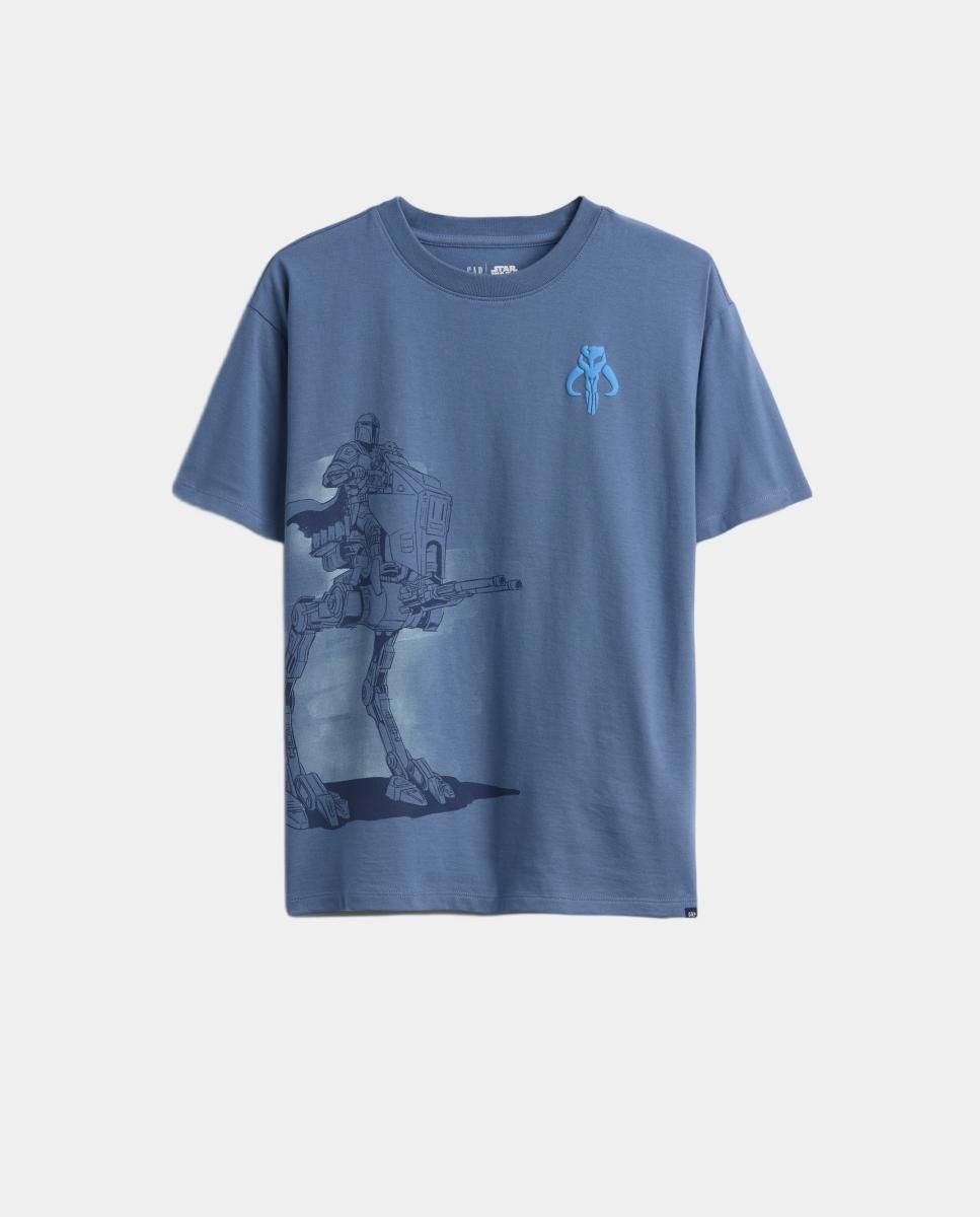 Imagem 0 de T-shirt Clássica de Manga Curta com Logótipo Star Wars