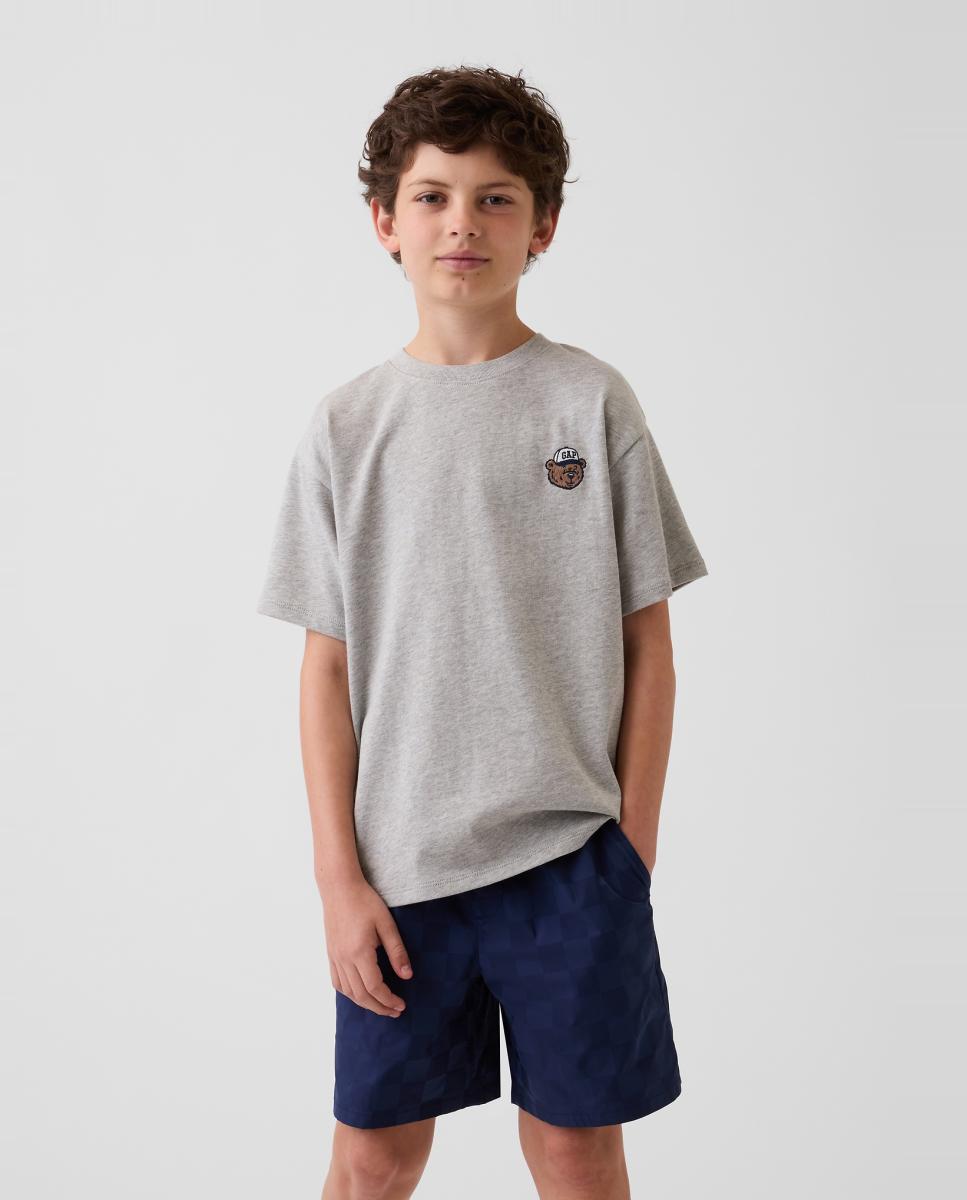 Imagem 0 de T-shirt Básica Relaxed Fit com Manga Curta