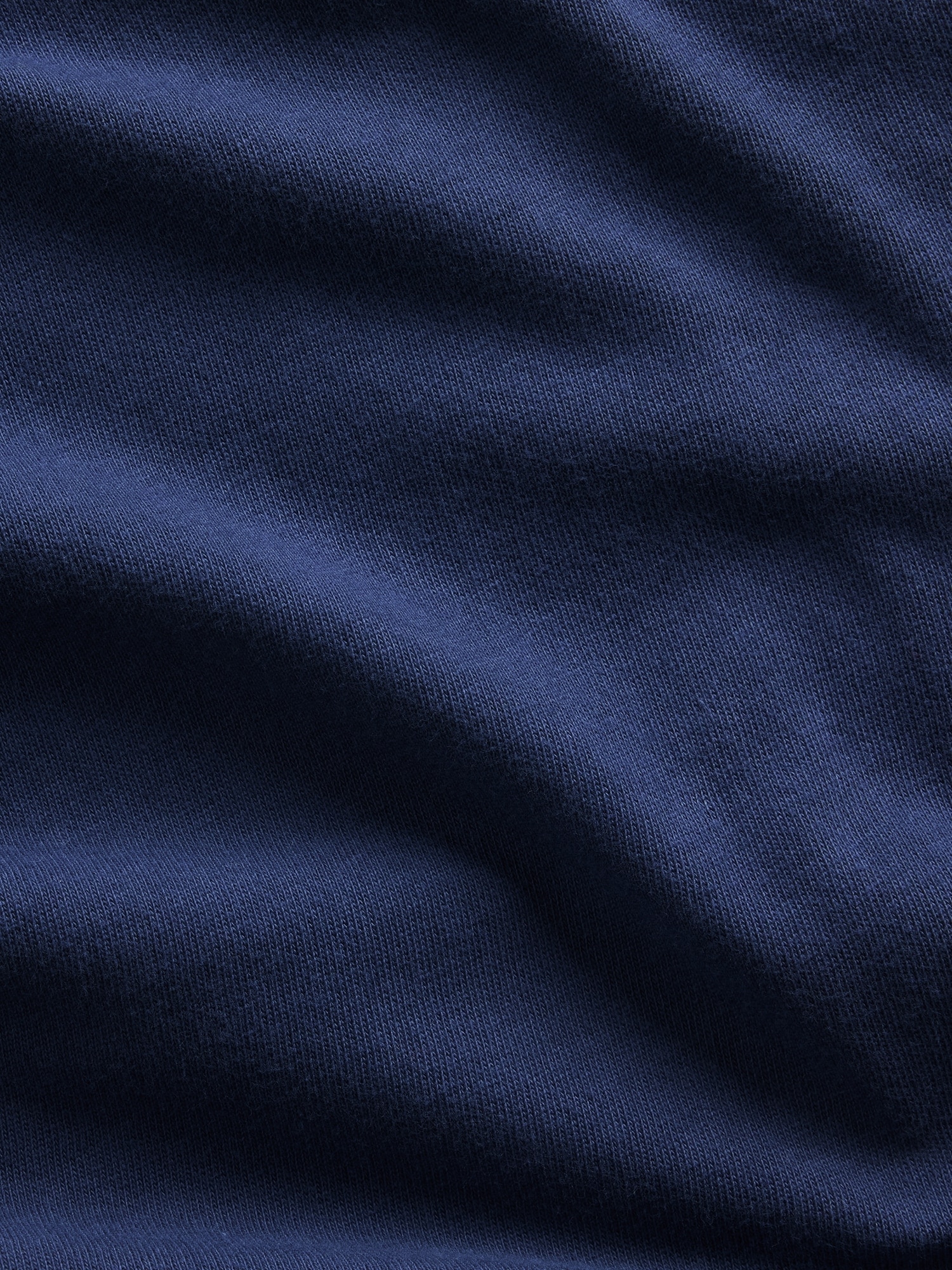 T-shirt Básica Oversize Azul-5