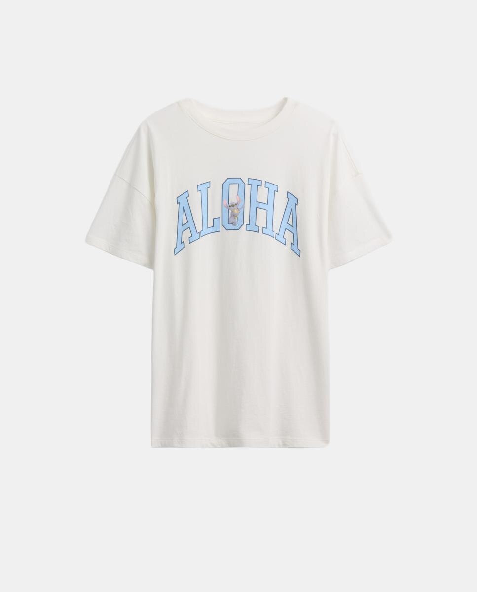 Camiseta oversize estampado Disney de niña - Gap - Blanco Blanco-2