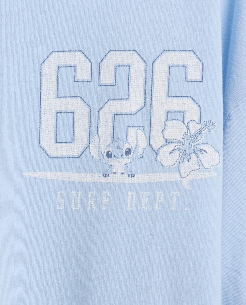 Camiseta oversize estampado Disney de niña - Gap - Azul Azul-4