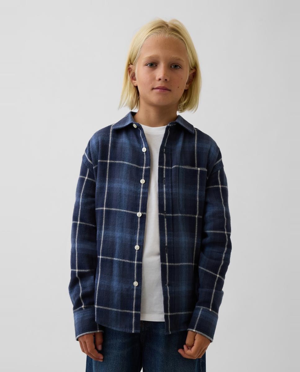 Imagem 0 de Camisa de Flanela Relaxed Fit