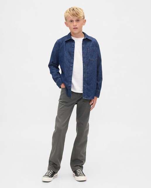Pantalones de niño vaqueros rectos