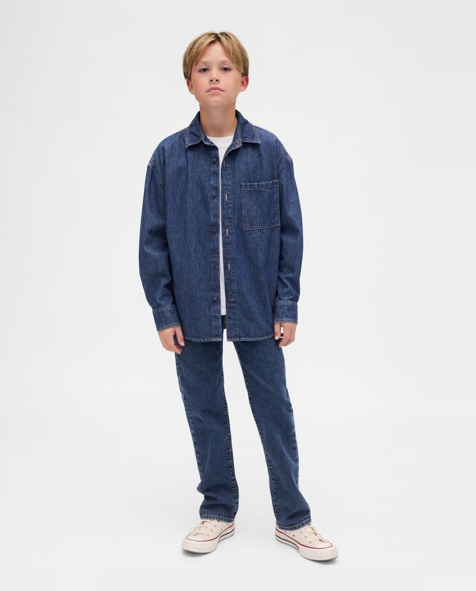 Imagem 0 de Jeans de 5 Bolsos Straight Fit