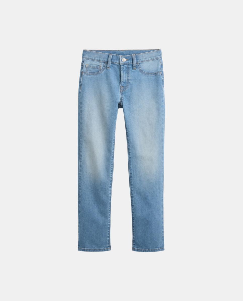 Jeans de 5 Bolsos Straight Fit Gap Azul-claro-2