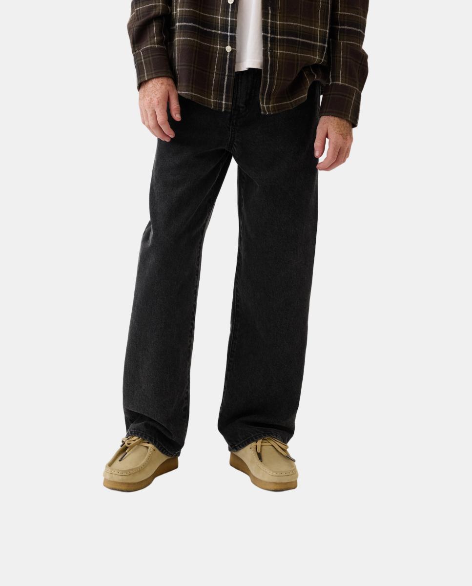 Jeans Baggy Preto-3