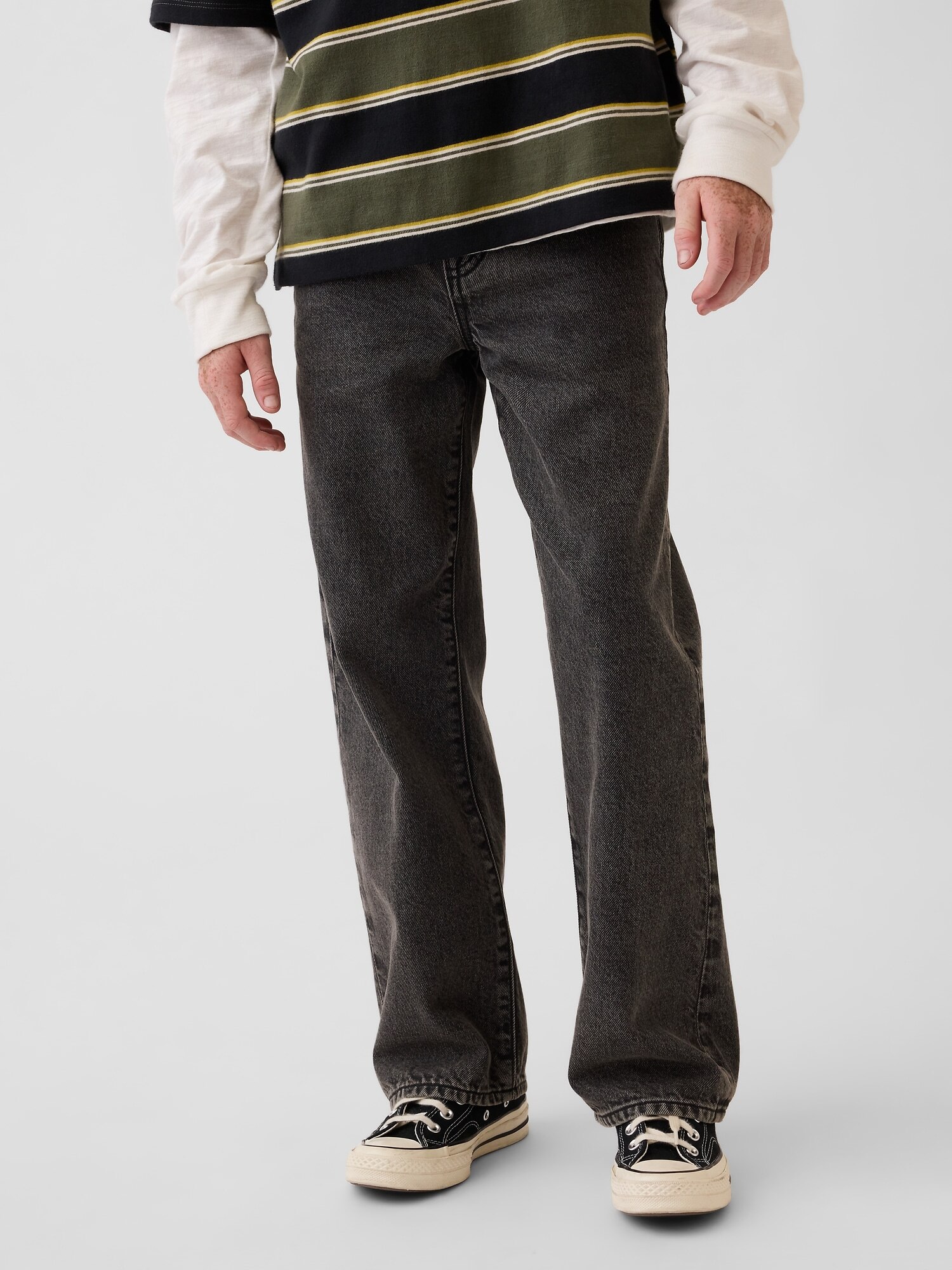 Pantalón de niño básico vaquero - Gap - Negro Negro-2