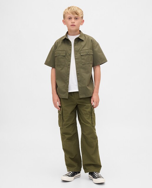 Imagem 0 de Calças Cargo Lisas