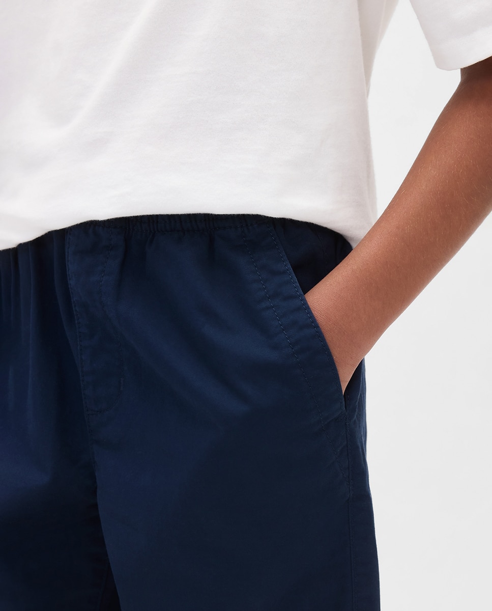Joggers Básicas Lisas Gap Azul-marinho-5
