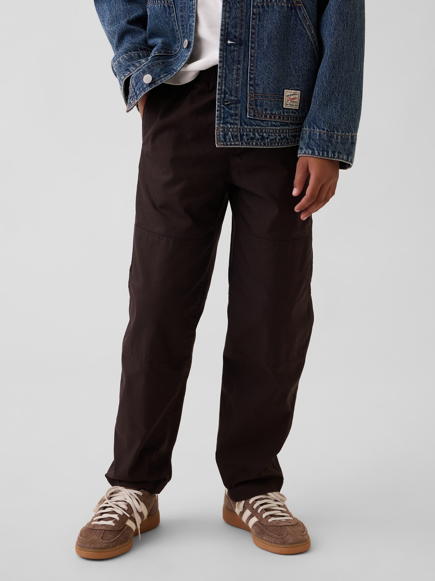 Imagen 3 de Pantalón de niño largo con bolsillos - Gap - Marrón Marrón