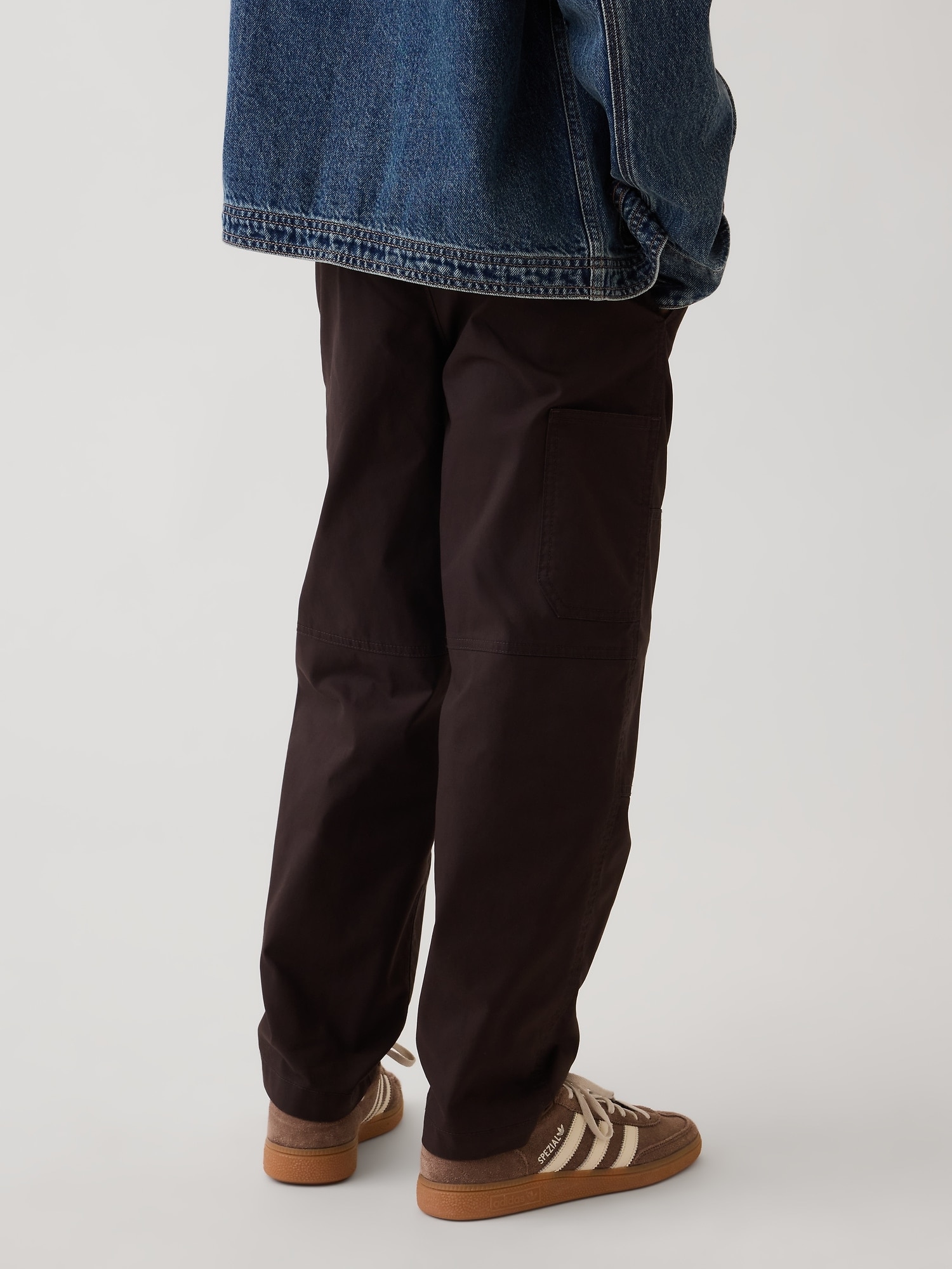 Imagen 4 de Pantalón de niño largo con bolsillos - Gap - Marrón Marrón