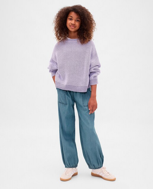 Imagem 0 de Joggers de Ganga com Cintura Subida