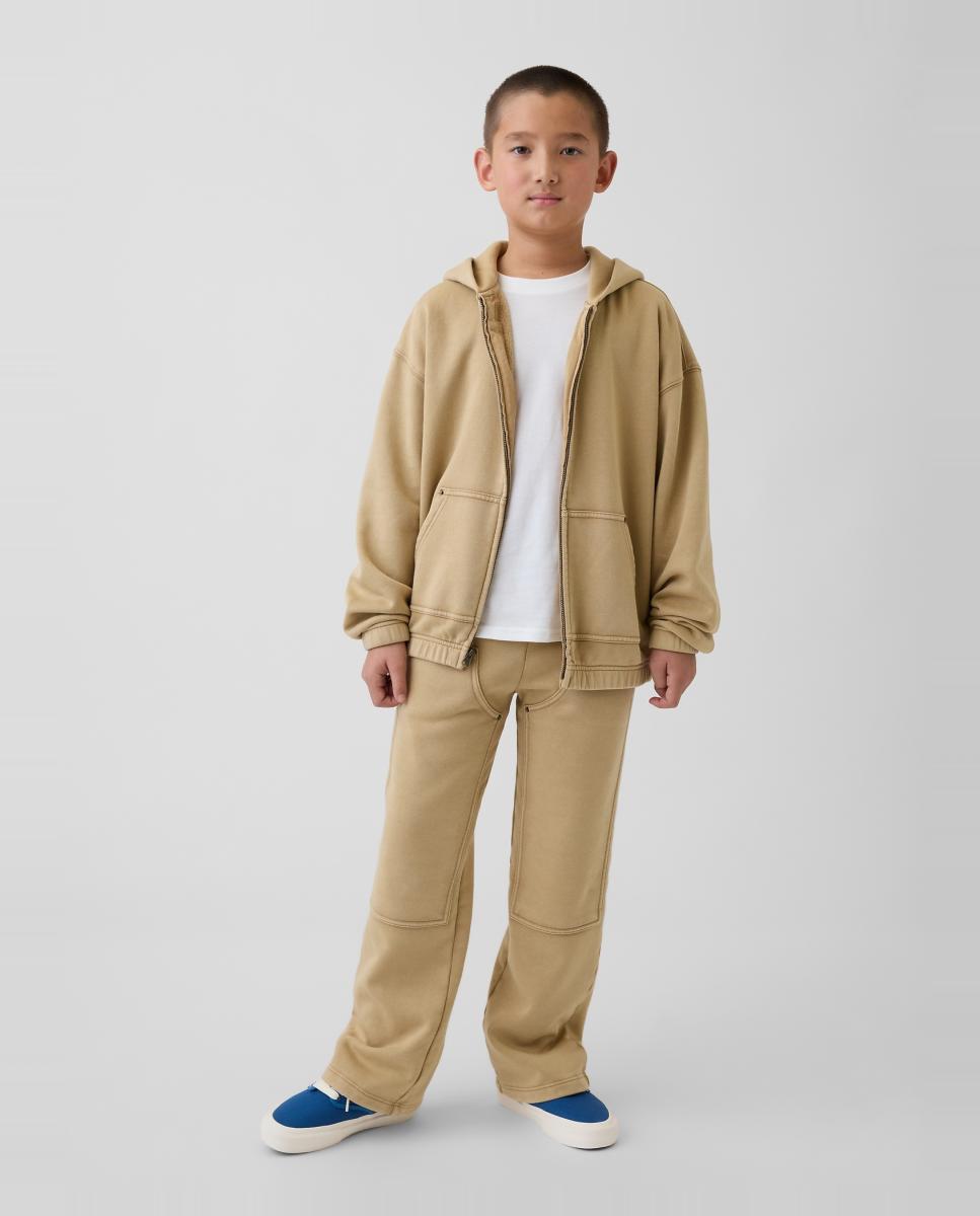 Imagem 0 de Calças Desportivas Relaxed Fit de Felpa