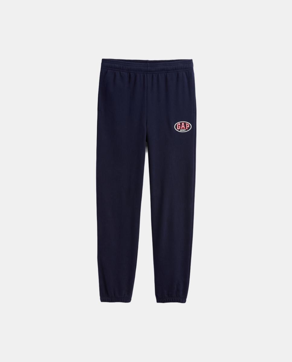 Joggers Desportivas com Logótipo Gap Azul-marinho-4