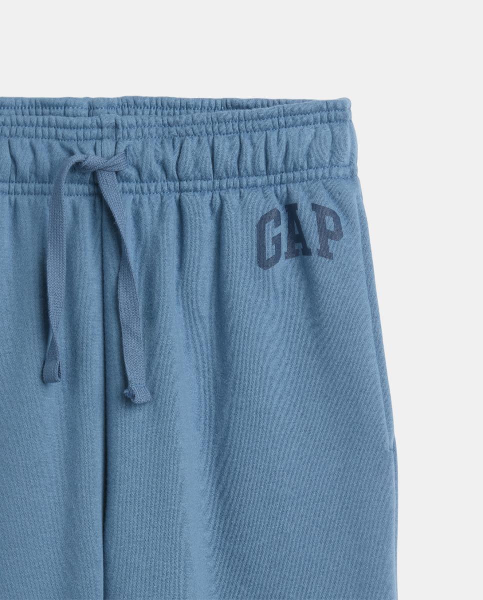 Pantalón jogger de niño largo con cintura elástica - Gap - Azul Azul-3