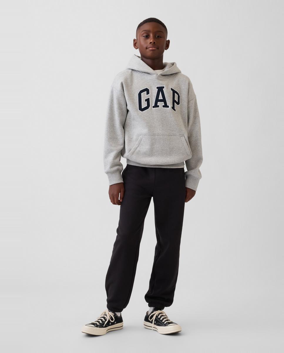 Pantalón de niño básico punto - Gap - Negro Negro-1
