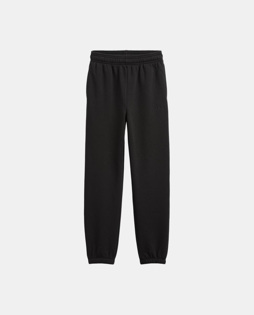 Pantalón de niño básico punto - Gap - Negro Negro-4