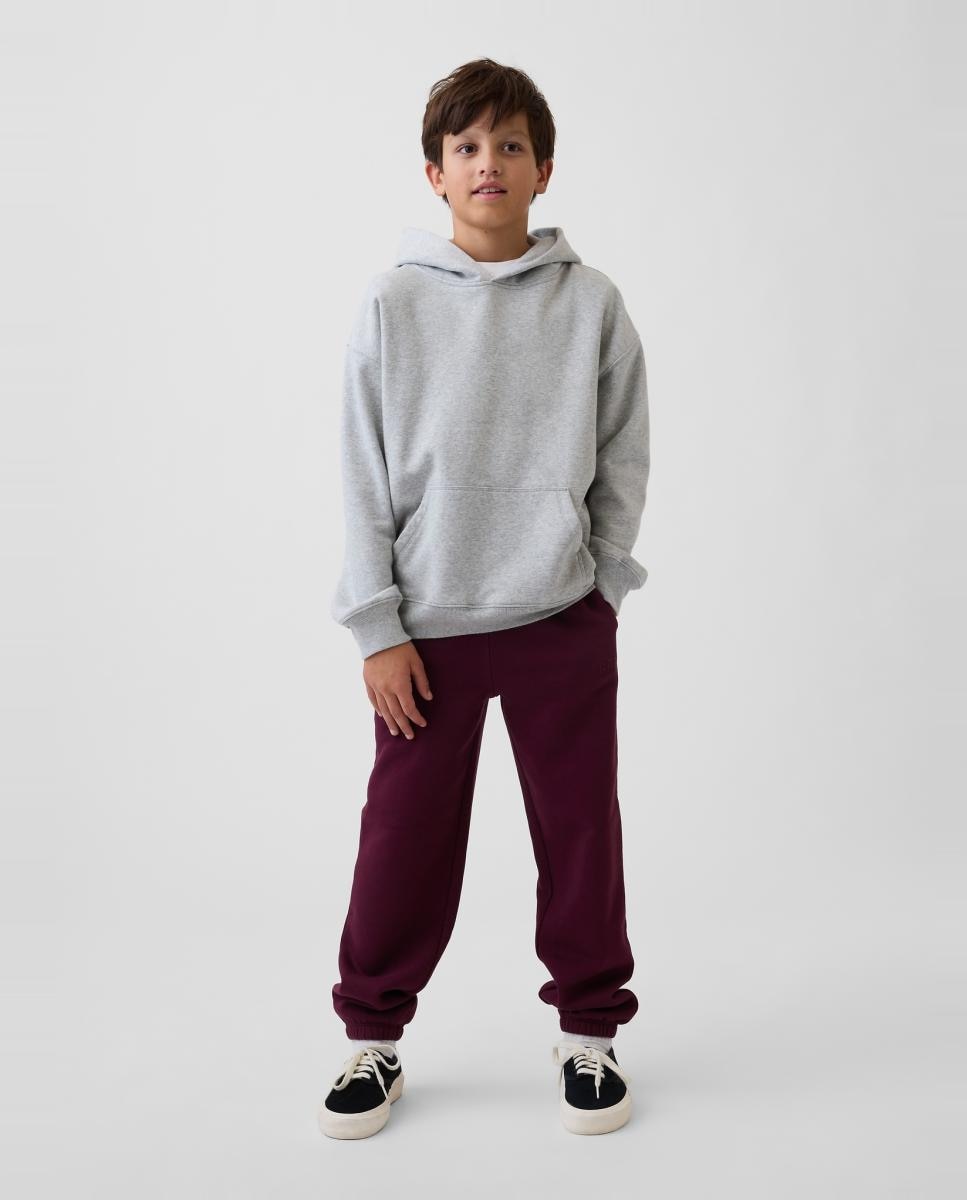 Imagen 0 de Pantalón de niño básico punto Rojo oscuro