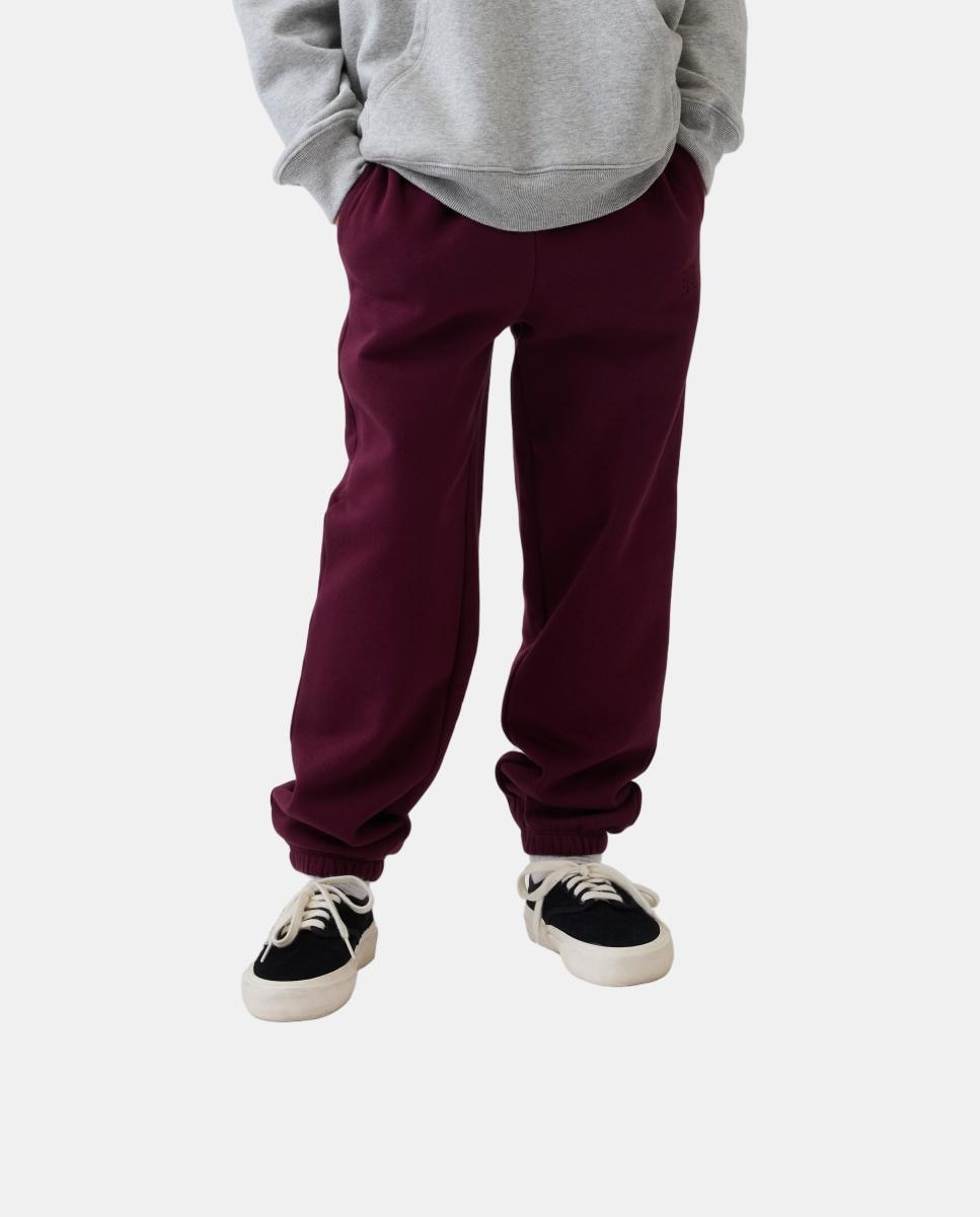 Pantalón de niño básico punto - Gap - Rojo oscuro Rojo oscuro-2