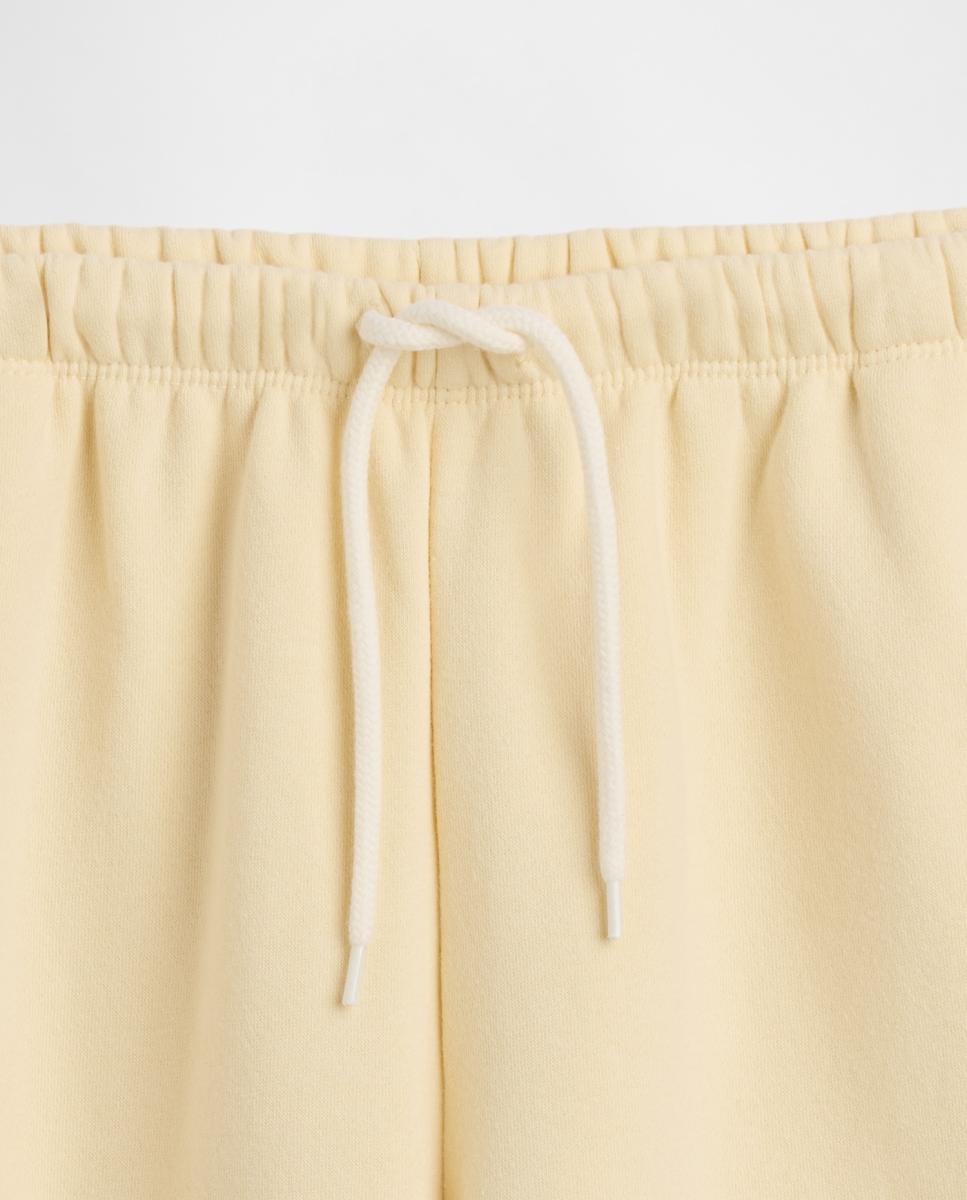 Joggers de Felpa Relaxed Fit Gap Amarelo-6