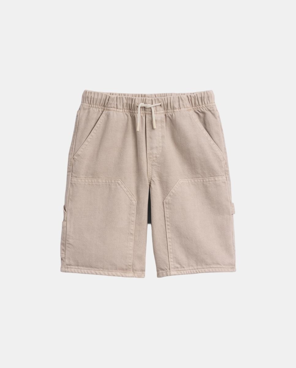 Bermudas de Ganga Largas Gap Bege-4