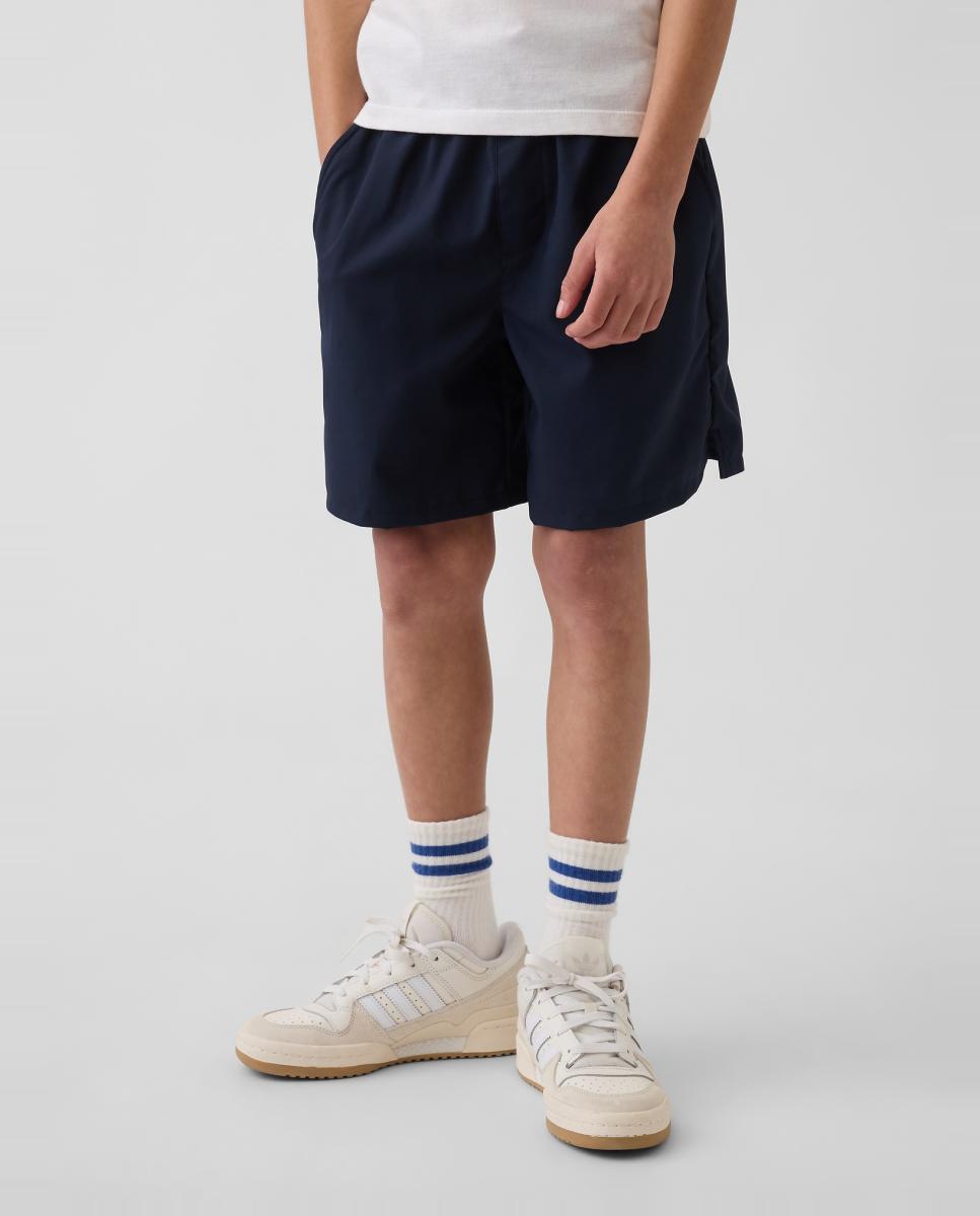 Calções Lisos de Secagem Rápida Gap Azul-marinho-3