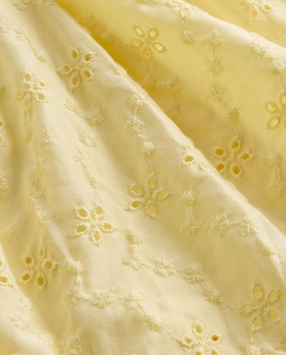 Falda pantalón de algodón con cinturilla elástica de niña - Gap - Amarillo Amarillo-5