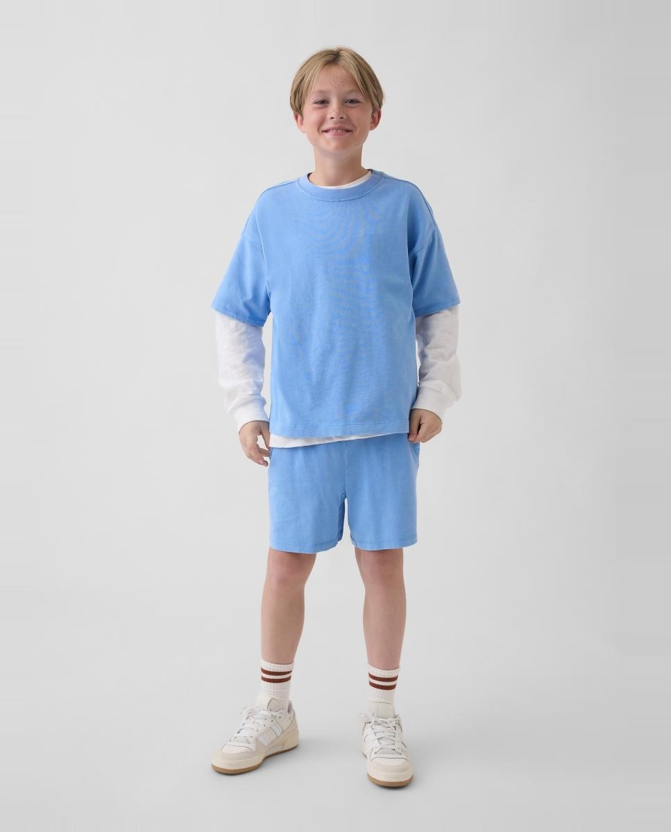 Imagem 0 de Calções de Algodão com Bolsos