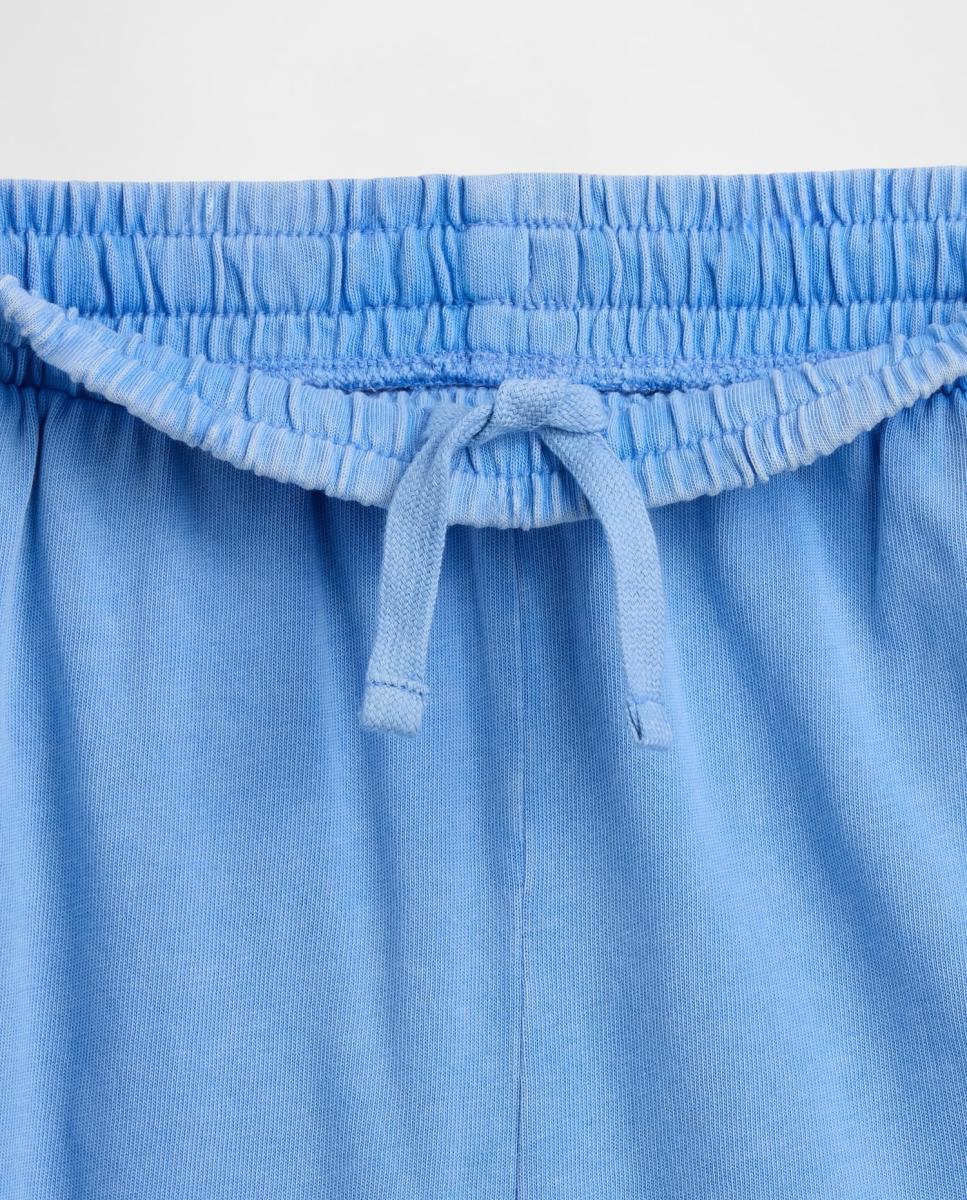 Calções de Algodão com Bolsos Gap Azul-5