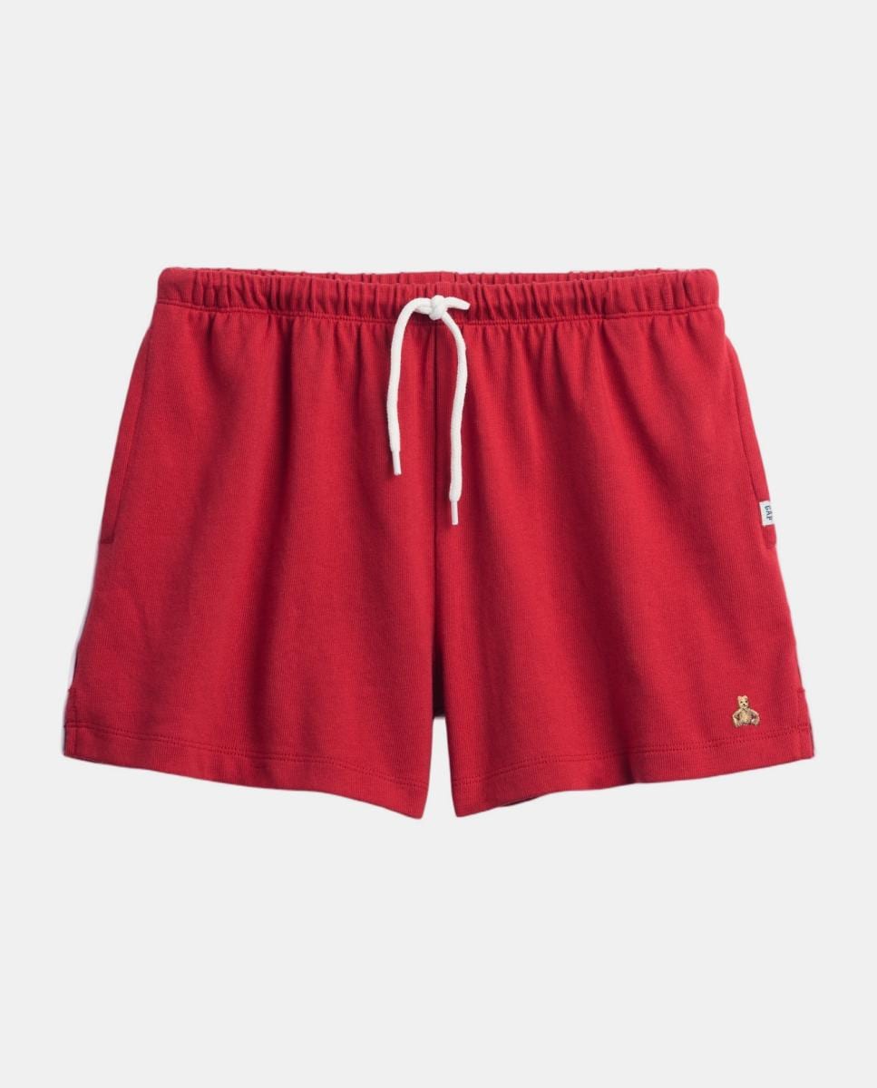 Imagem 0 de Calções Relaxed Fit com Cintura Elástica e Cordões