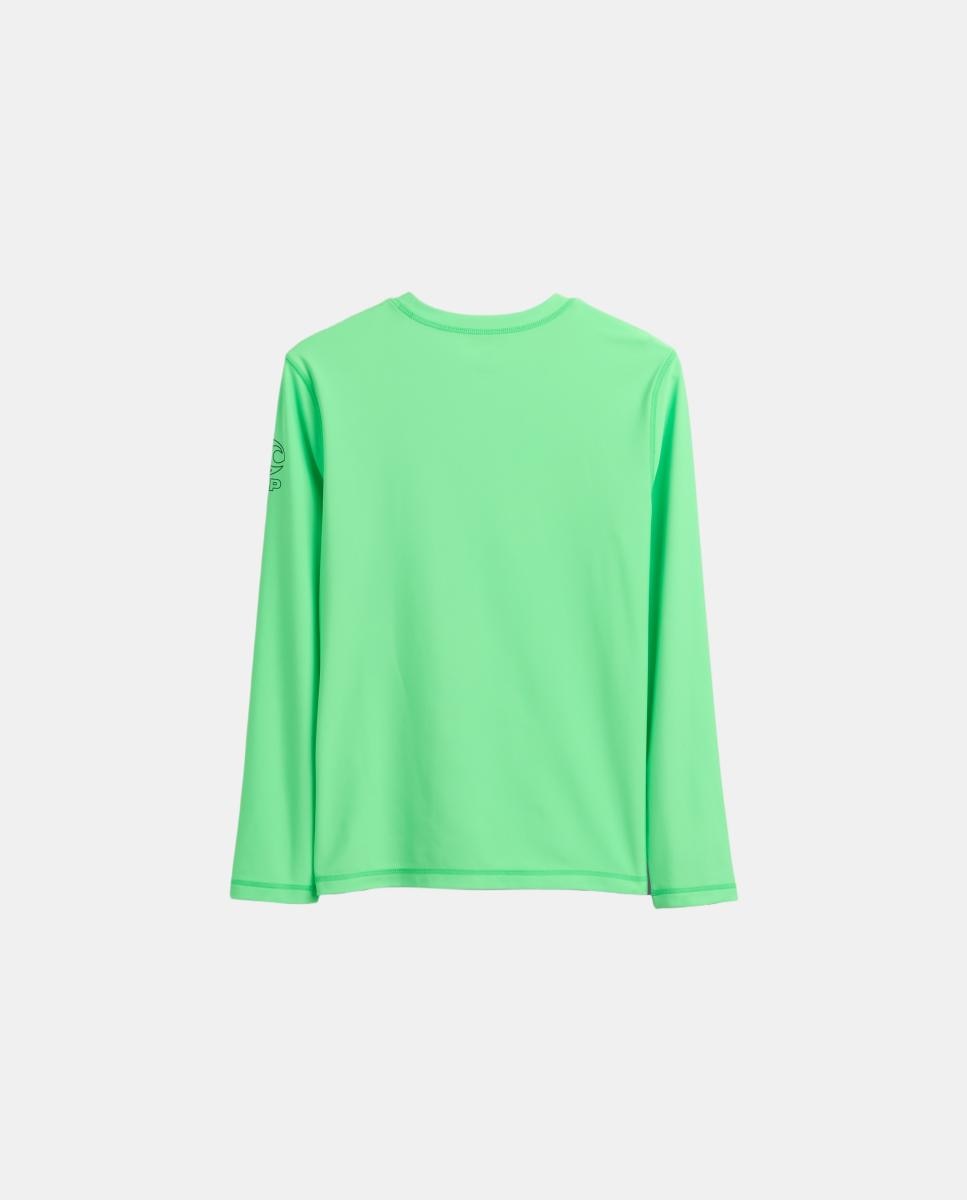 T-shirt de Proteção Solar de Criança com Logótipo Gap Verde-2