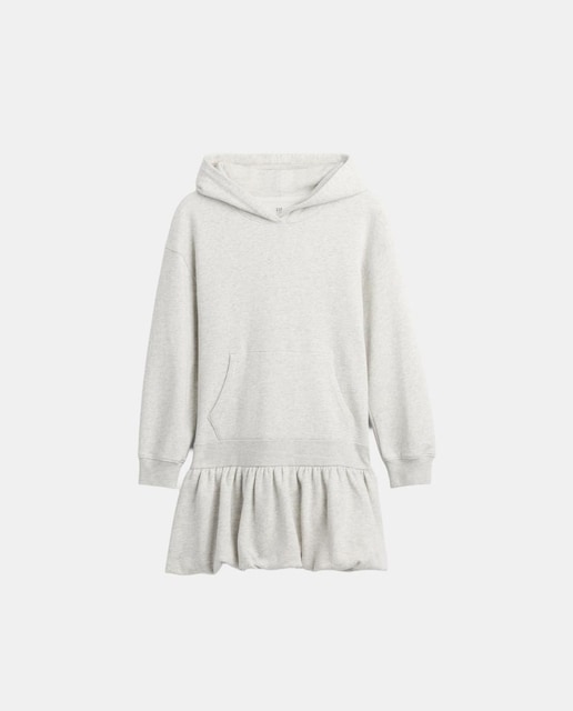 Imagem 0 de Vestido Sweatshirt com Capuz e Bolso Tipo Canguru