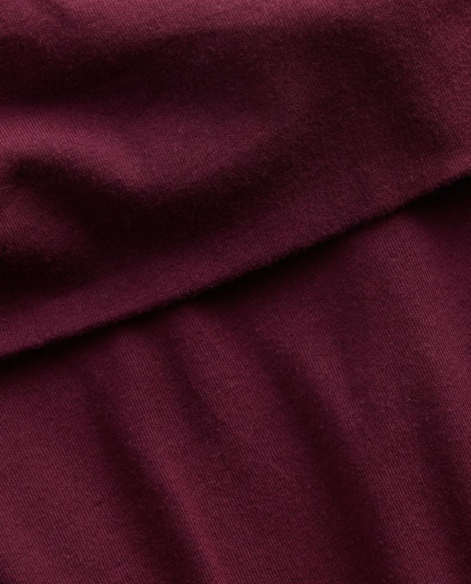 Vestido de niña manga larga con hombros descubiertos - Gap - Rojo Teja Rojo Teja-5