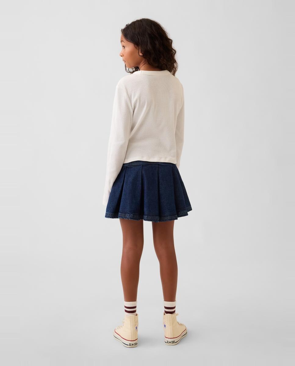 Falda de niña mini vaquera - Gap - Azul Azul-2