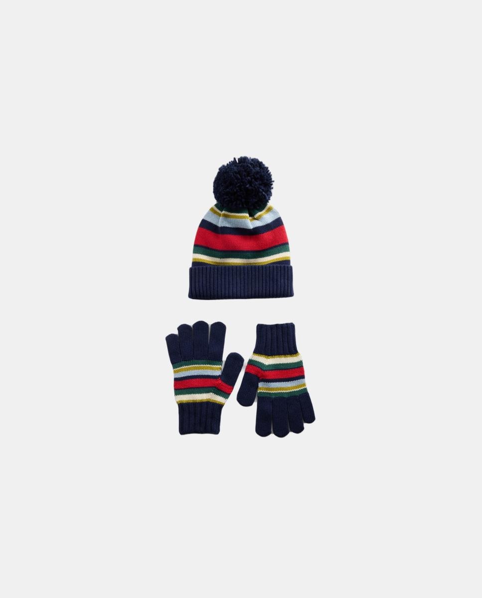 Imagem 0 de Conjunto de Gorro e Luvas