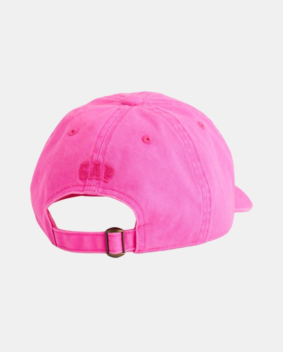 Gorra niña de béisbol con efecto desteñido - Gap - Rosa Rosa-2