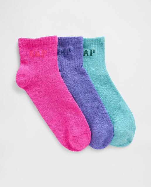 Imagem 0 de Pack de 3 Pares de Meias até ao Tornozelo com Logótipo